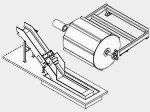 Infeed Metering Drum